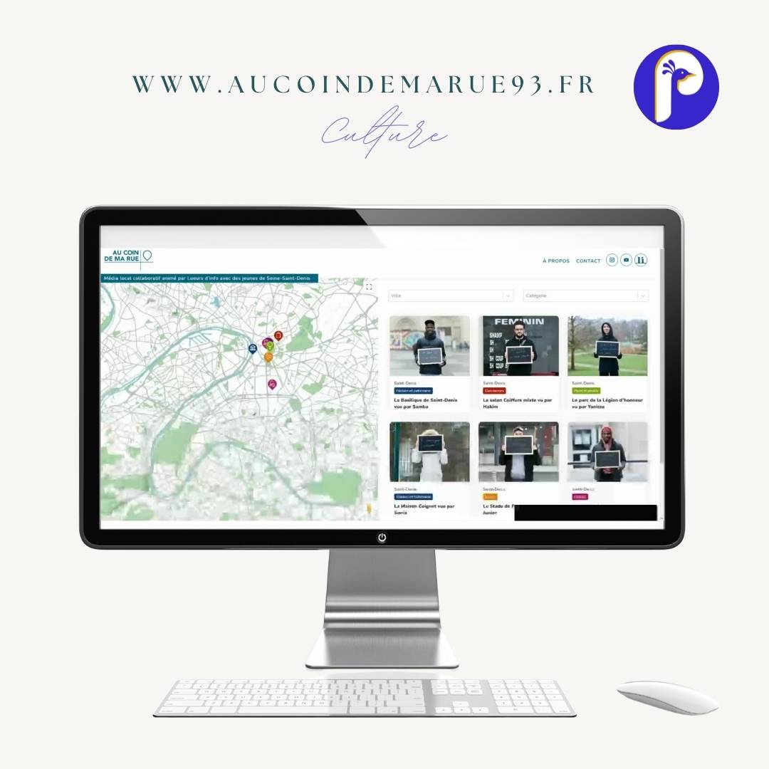 exemple de réalisation de Studio Paon sites web à Paris